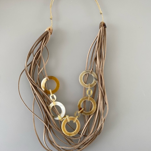 J. Jill Monochromatic Layered Summer/Spring Necklace - Picture 1 of 5